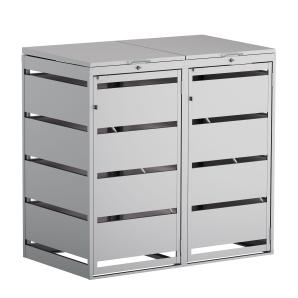 Dvi konteinerių dėžė Kim 2 x 120 litrų